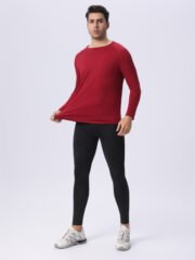 Long sleeve fitness clothes