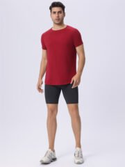 Fitness clothes red