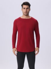 Long sleeve fitness clothes
