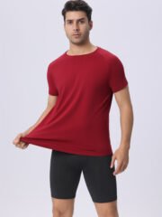 Fitness clothes red