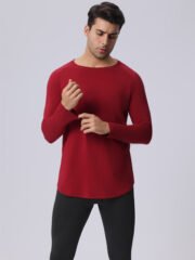 Long sleeve fitness clothes
